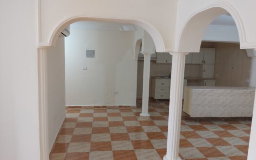 شقة تسوية شبه أرضي